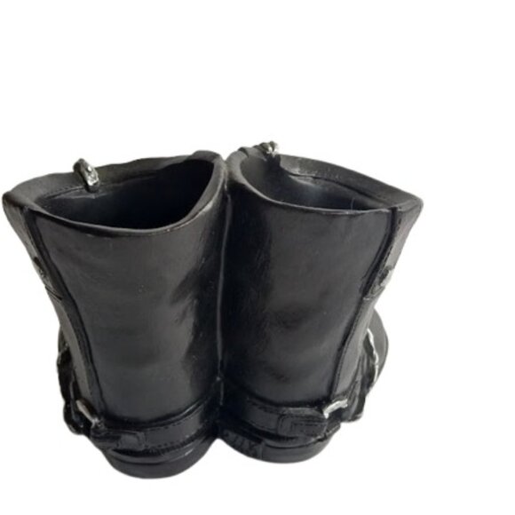 2015 DWK Moto Boot Skelton Born To Ride Salt & Pepper Holder - Picture 3 of 6